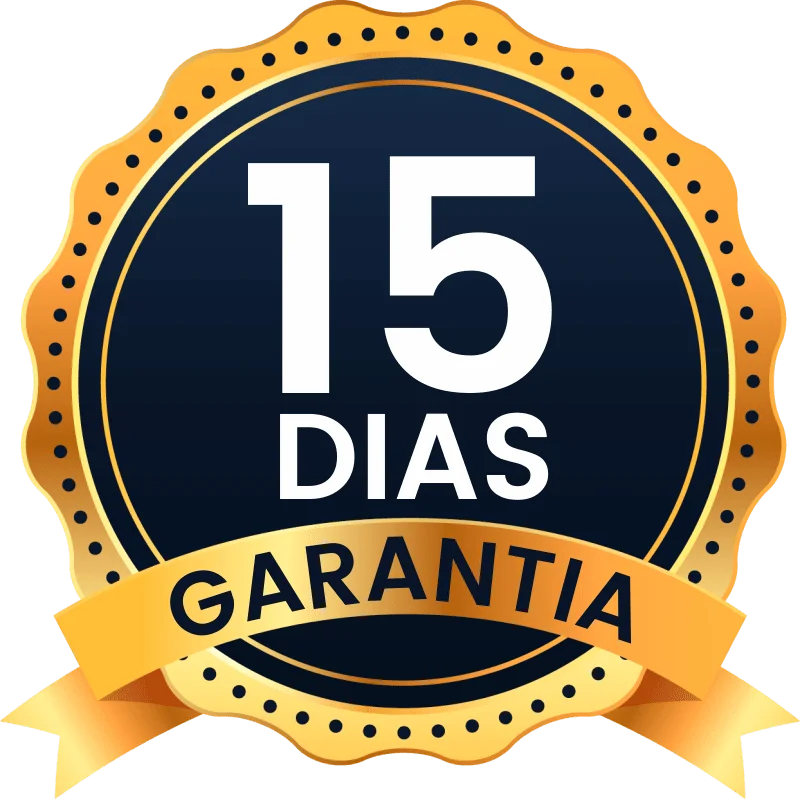 Selo de garantia de 15 dias